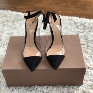 Gianvito Rossi Anise PVC-Paneled Pumps IT37
